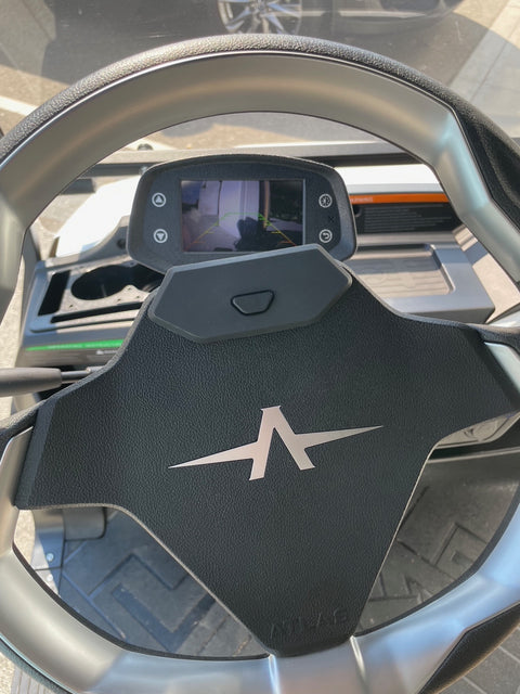 Atlas 2 Passenger Pearl White Golf Cart