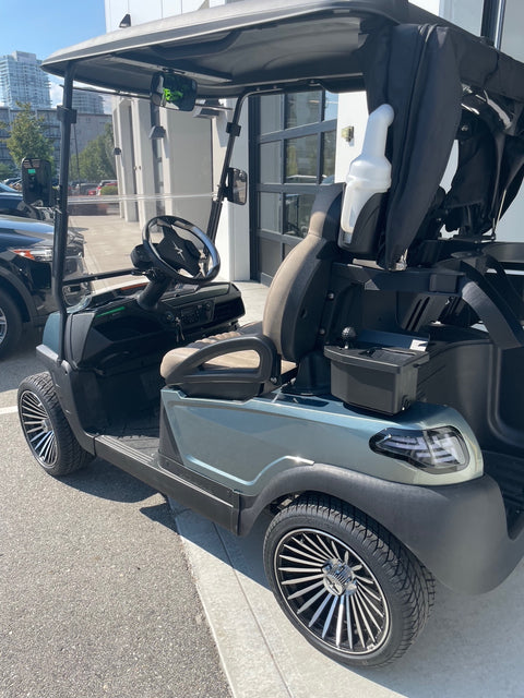 Atlas 2 Passenger Titanium Green Golf Cart