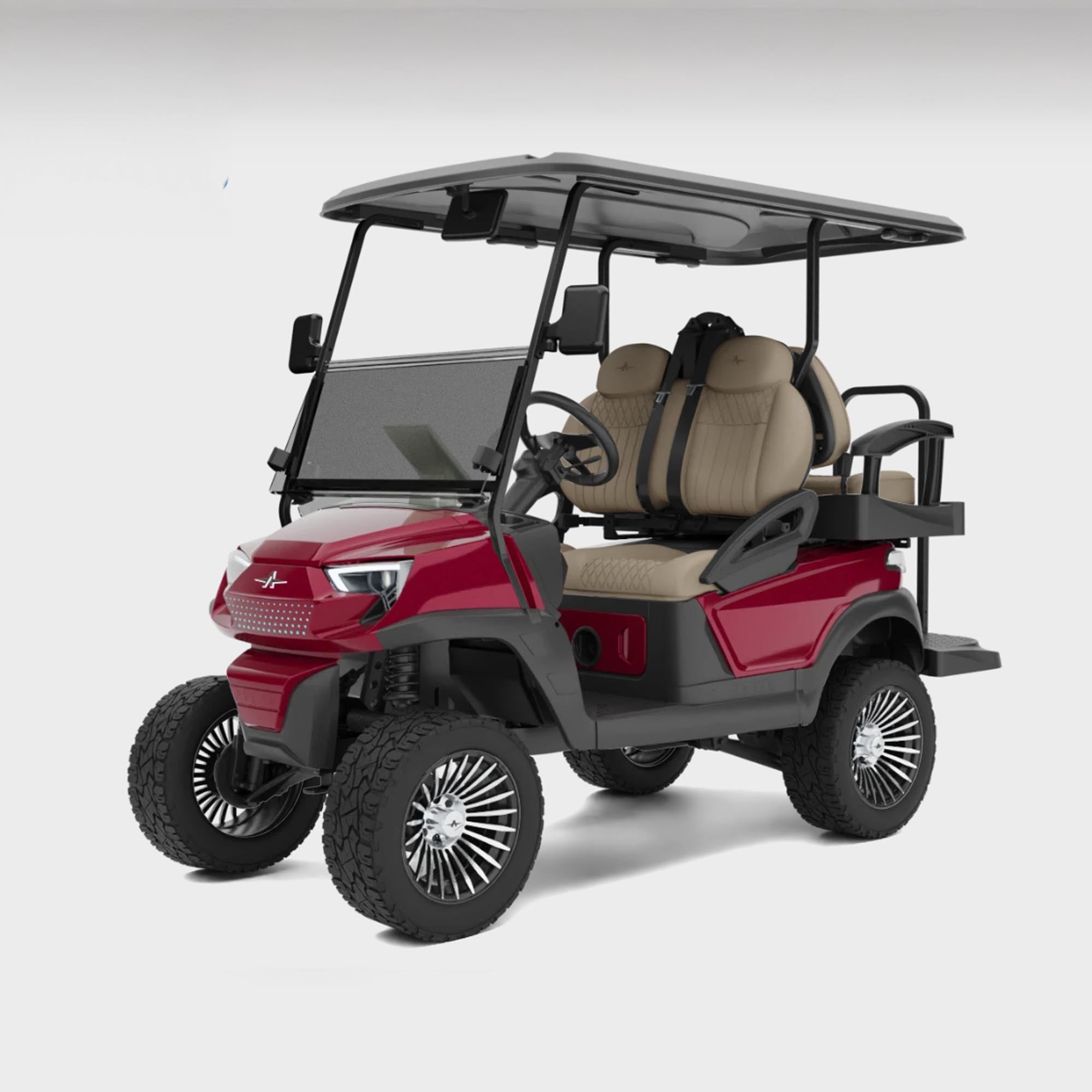 2026 Atlas Golf Cart - 4 Passenger Lifted – Electrified Motorsports