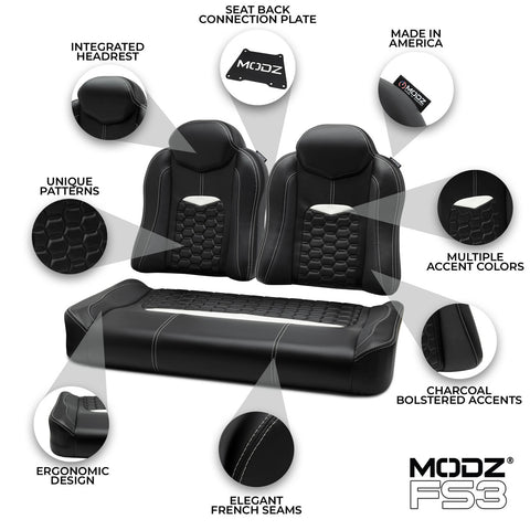 MODZ® FS3 Custom Seat- ALL MAJOR BRANDS *see details