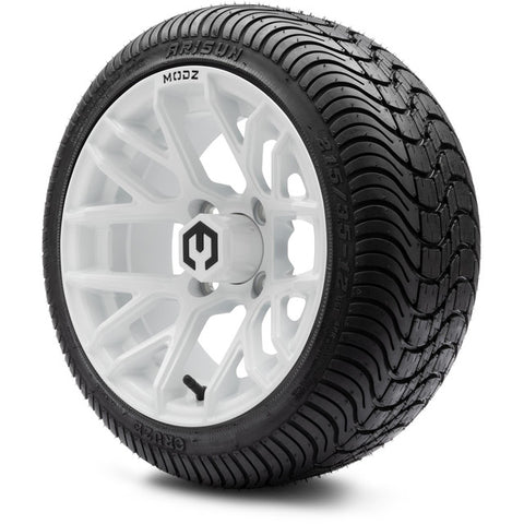 MODZ® 12" Matrix Matte Bronze Wheels and Street Tires Combo