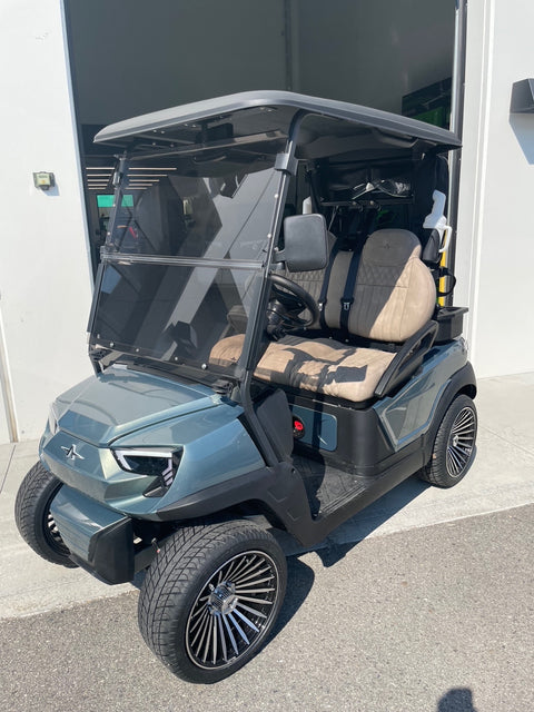 Atlas 2 Passenger Titanium Green Golf Cart