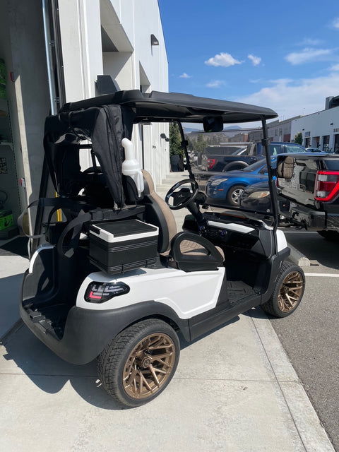 Atlas 2 Passenger Pearl White Golf Cart